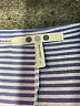 Three Dots Stripes Blue Casual Dress Size L - photo 7