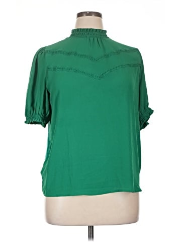 Ann Taylor LOFT Short Sleeve Turtleneck (view 1)