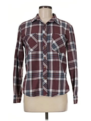 LA Hearts Long Sleeve Blouse (view 1)