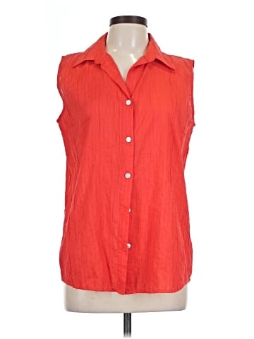 Chico's Design Sleeveless Button-Down Shirt (view 1)