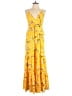 Thakoon 100% Polyester Yellow Jumpsuit Size 8 - photo 1