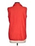 Chico's Design Orange Sleeveless Button-Down Shirt Size Lg (2) - photo 2