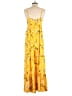 Thakoon 100% Polyester Yellow Jumpsuit Size 8 - photo 2