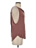 Unbranded 100% Rayon Brown Sleeveless Top Size S - photo 4