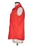 Chico's Design Orange Sleeveless Button-Down Shirt Size Lg (2) - photo 5