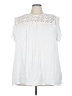 Torrid 100% Rayon White Sleeveless Blouse Size 4X Plus (4) - photo 1