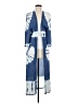 Amuse Society 100% Viscose Blue Kimono Size Med - Lg - photo 1