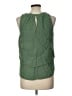 J.Crew Green Sleeveless Blouse Size 10 - photo 2