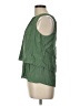 J.Crew Green Sleeveless Blouse Size 10 - photo 5