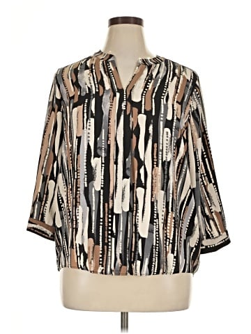 Dana Buchman 3/4 Sleeve Blouse (view 1)