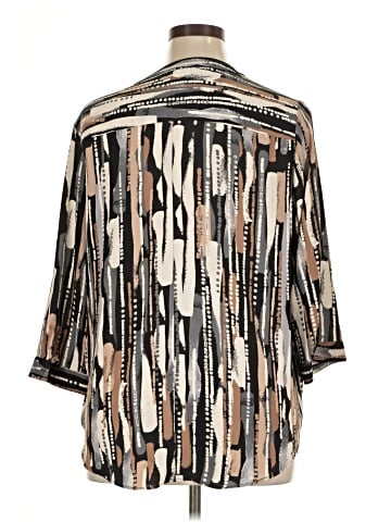 Dana Buchman 3/4 Sleeve Blouse (view 2)