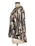 Dana Buchman 100% Polyester Print Ivory 3/4 Sleeve Blouse Size XL - photo 5