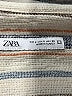 Zara Stripes Tan Short Sleeve Button-Down Shirt Size S - photo 7