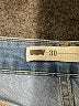 Levi's Solid Blue Jeans Size 30 waist - photo 7