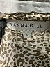 Ranna Gill 100% Polyester Animal Print Silver Cocktail Dress Size S - photo 7