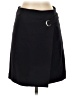 Ann Taylor Solid Black Casual Skirt Size 0 (petite) - photo 1