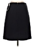 Ann Taylor Solid Black Casual Skirt Size 0 (petite) - photo 2