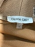 Olivia Grey Tan Coat Size M - photo 7