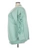 Torrid Teal Sweatshirt Size 4X Plus (4) - photo 5