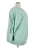 Torrid Teal Sweatshirt Size 4X Plus (4) - photo 4