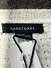 Sanctuary 100% Polyester Color Block White Pullover Sweater Size L - photo 7