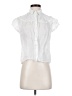 DKNY White Sleeveless Button-Down Shirt Size 4 - photo 1