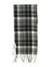 Assorted Brands 100% Polyester Plaid Gray Scarf One size - photo 2