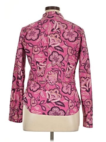 IZOD Long Sleeve Blouse (view 2)