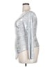 Unbranded Metallic Silver Long Sleeve Top Size XXL - photo 5
