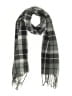 Assorted Brands 100% Polyester Plaid Gray Scarf One size - photo 1