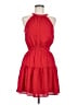 Japna 100% Polyester Solid Red Casual Dress Size M - photo 1