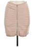 Audrey 3+1 Solid Tan Casual Skirt Size M - photo 1