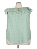 Torrid Green Sleeveless Blouse Size 3X Plus (3) - photo 1