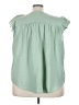 Torrid Green Sleeveless Blouse Size 3X Plus (3) - photo 2