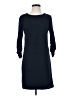 Assorted Brands Solid Blue Casual Dress Size XS - photo 1