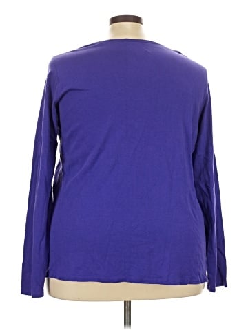 Lane Bryant 3/4 Sleeve T-Shirt (view 2)