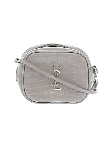 Saint Laurent Embossed Leather Lou Camera Bag (view 1)