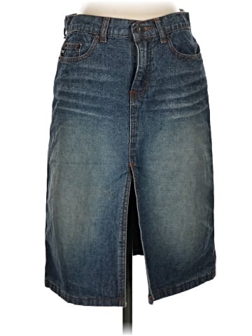Express Jeans Denim Skirt (view 1)
