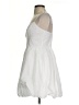 Express Solid White Cocktail Dress Size S - photo 5