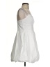 Express Solid White Cocktail Dress Size S - photo 4