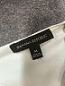 Banana Republic 100% Polyester White Sleeveless Blouse Size M - photo 7