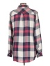 Rails 100% Rayon Plaid Pink Long Sleeve Blouse Size L - photo 2
