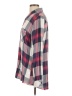 Rails 100% Rayon Plaid Pink Long Sleeve Blouse Size L - photo 5