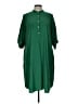 Assorted Brands 100% Polyester Green Casual Dress Size 12 - photo 1