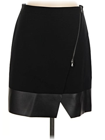 Club Monaco Faux Leather Skirt (view 1)