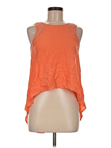 Buttons Sleeveless Blouse (view 1)