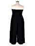 Torrid 100% Polyester Solid Black Jumpsuit Size 3X Plus (3) - photo 2