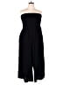 Torrid 100% Polyester Solid Black Jumpsuit Size 3X Plus (3) - photo 1