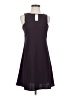Amanda Uprichard 100% Polyester Solid Purple Casual Dress Size P (petite) - photo 1