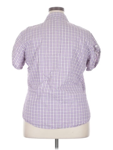 Riders by Lee Short Sleeve Button-Down Shirt (view 2)